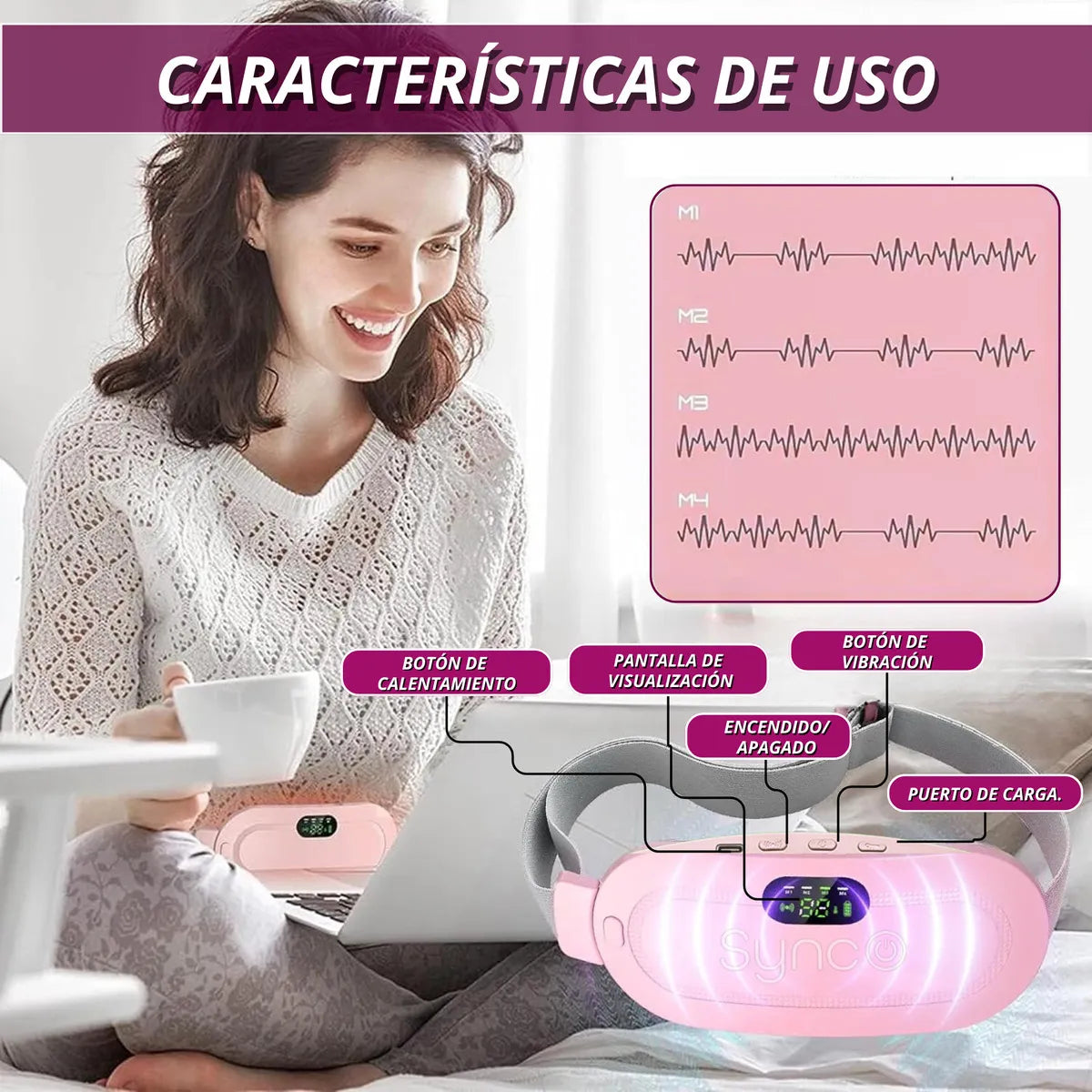 Oferta Especial Faja Térmica para Aliviar Dolores Menstruales🩸