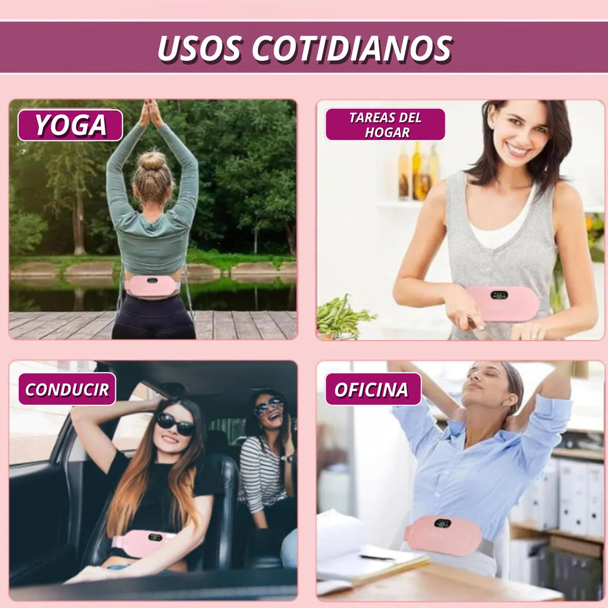 Oferta Especial Faja Térmica para Aliviar Dolores Menstruales🩸
