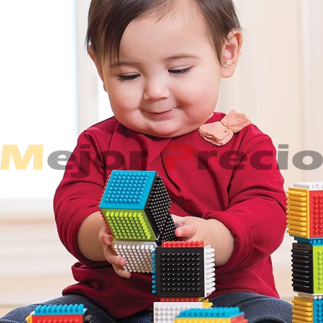 BLOQUES DE ESTIMULACIÓN SENSORIAL SET DE 35 PIEZAS