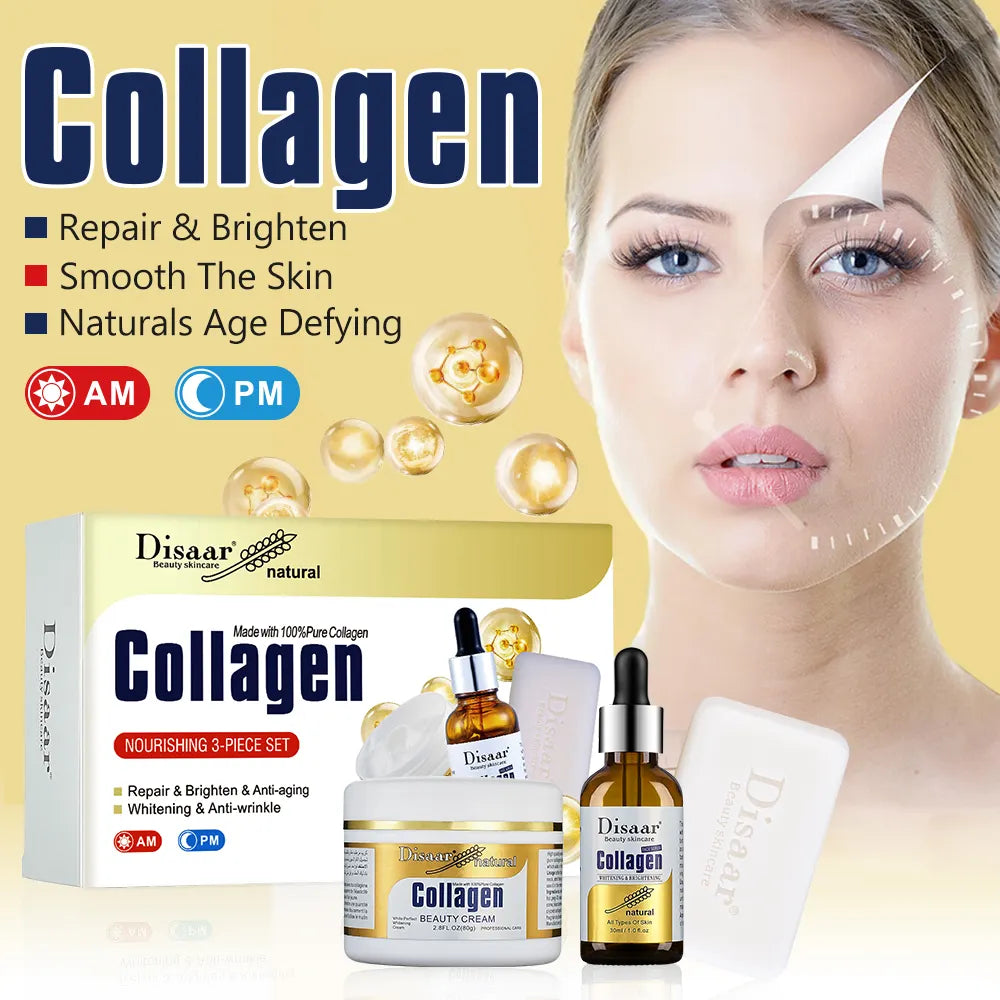 KIT 3 EN 1 DE COLAGENO PURO DISAAR