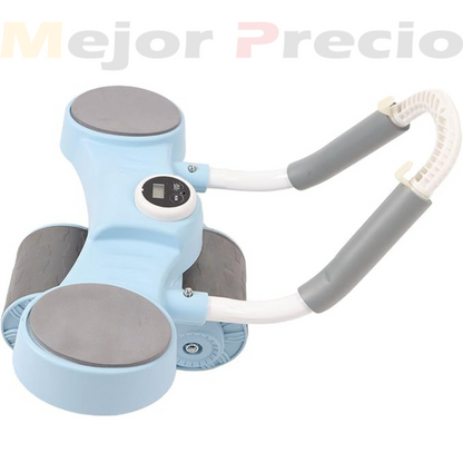 RODILLO ABDOMINAL CON DOBLE RUEDA RESISTENTE