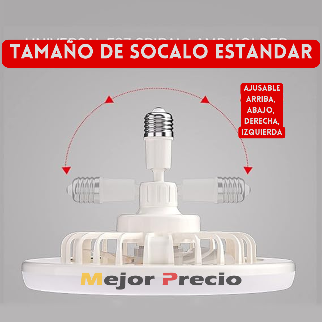 VENTILADOR LED MULTIFUNCIONAL CON AROMATERAPIA