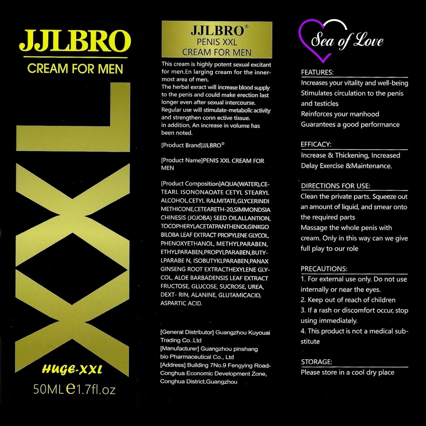 XXL CREMA PARA HOMBRES (50 ML)
