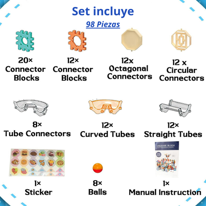 Bloques educativos de construcción - CREATIVIDAD Y ESTIMULACIÓN COGNITIVA