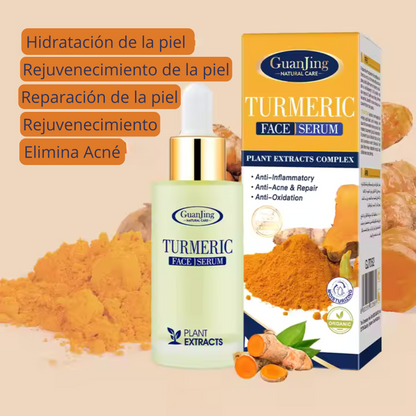 Kit de Cúrcuma 2 en 1 (Masajeador Facial de Resina GRATIS)