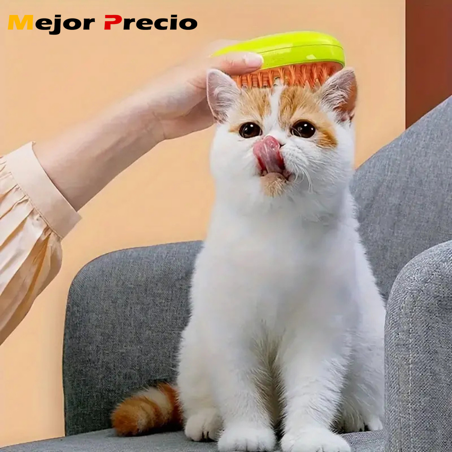 Peine Vaporizador Relajante Para Mascotas Recargable (Esencia GRATIS)