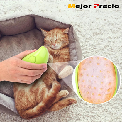 Peine Vaporizador Relajante Para Mascotas Recargable (Esencia GRATIS)