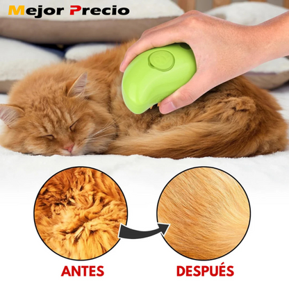 Peine Vaporizador Relajante Para Mascotas Recargable (Esencia GRATIS)