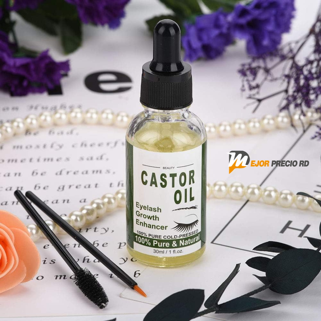 Serum crecimiento de pestañas y cejas - Aceite de Castor (30ML)