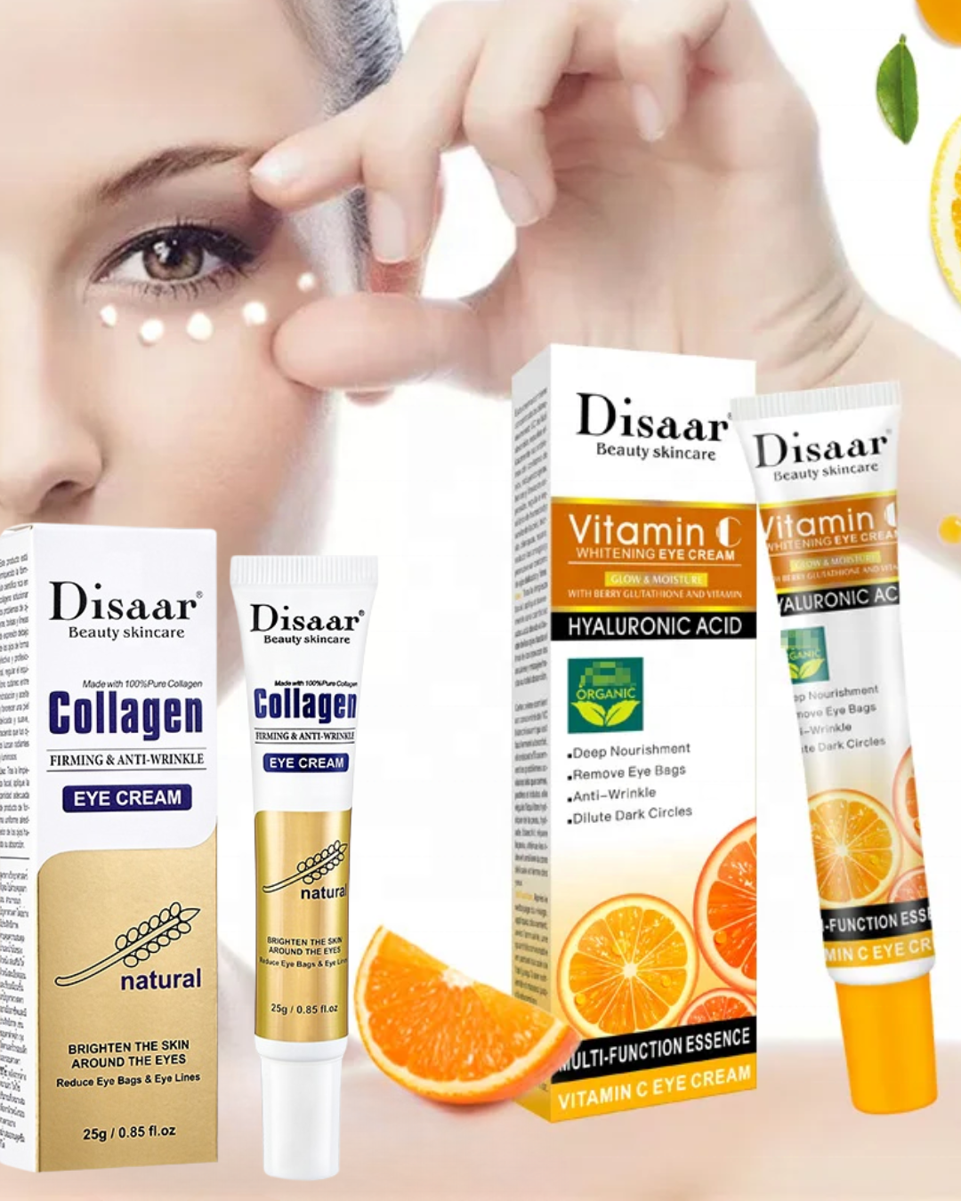 Duo Antiojeras Disaar - Vitamina C y Colágeno
